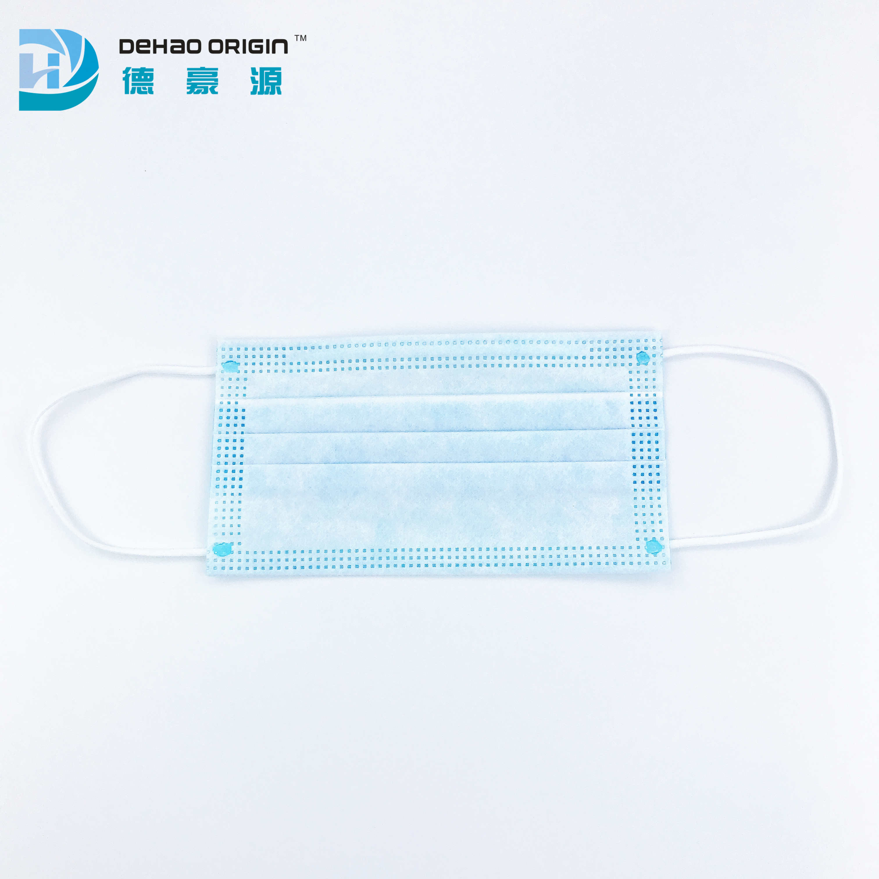 Foldable Blue Breathable Disposable Face Masks