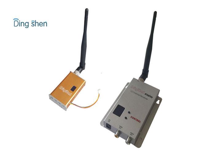 4 channels LOS FPV/UAV Wireless Image Transmitter 1.2Ghz , 7W Mini Video Link