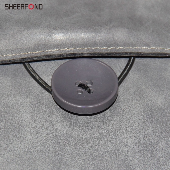 Waterproof Zippered Leather Portfolio