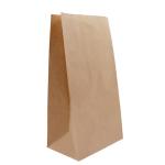 Oil Resistance Custom Printed Kraft Bags , Custom Brown Paper Bags Thickness 30