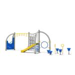 Children Outdoor Playground Climbing Net Joy Slide Park Polyester Water