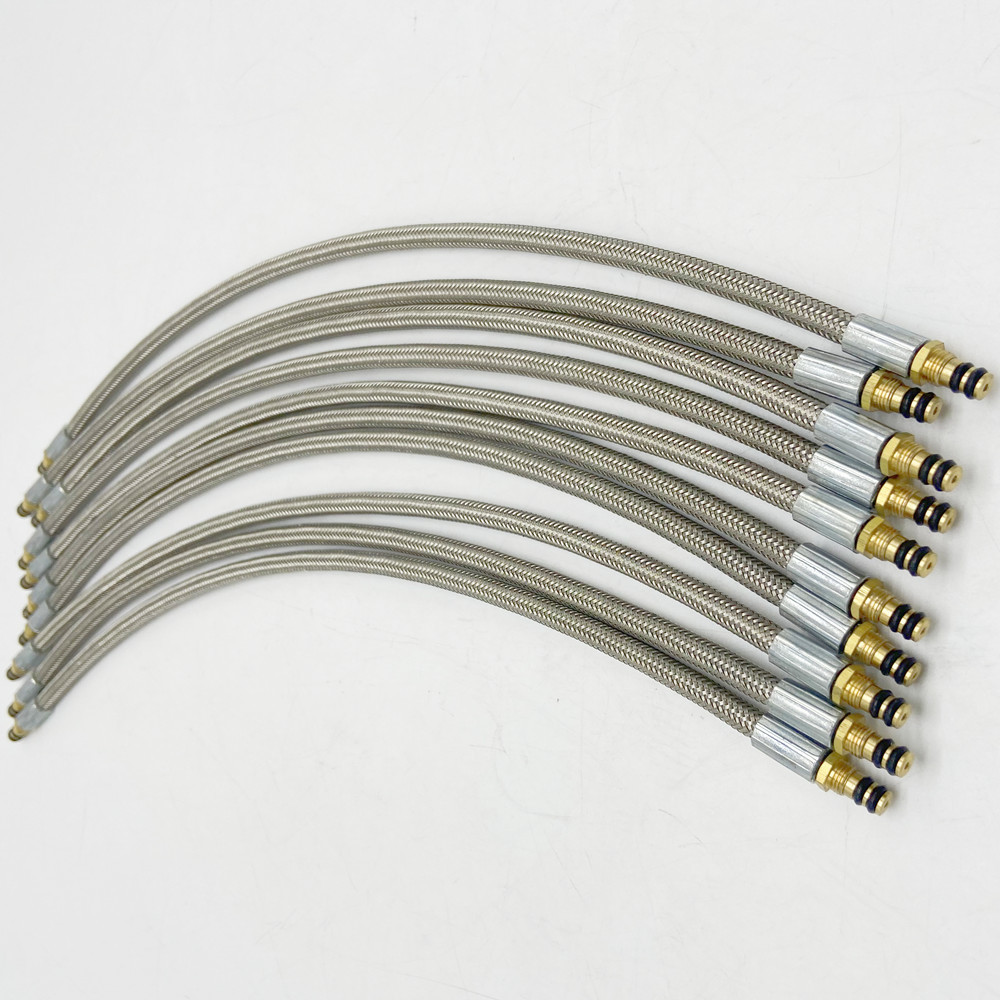 Stainless Steel Wire Braided LPG Hose With Fittings