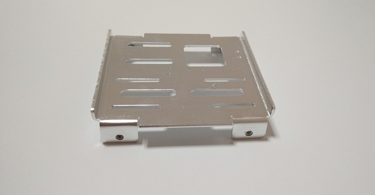 ROHS compliance aluminum stamping bracket camera bracket with natural color anodized
