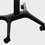Powder Coating 4 Feet 10cm Height Adjustable Standing Desk