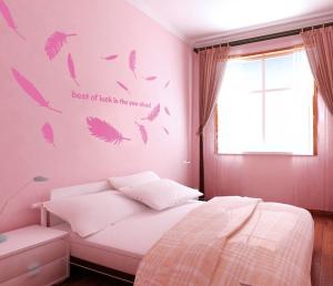 Quality Funky Modern Removable Wall Flower Stickers YX-071 / Decal Wall Stickers wholesale
