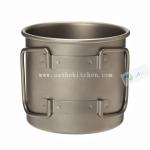 Titanium outdoor water cup/camping water cup/capacity 350ml