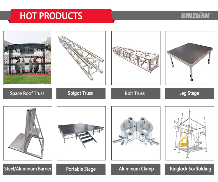 3m Length 6082-T6 Aluminium Lighting Truss For Large Concert Stage