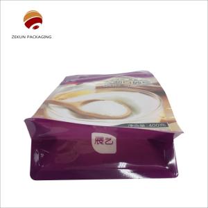 Quality Customized Food Grade Flat Bottom Bag CMYK/PANTON Gravure Printed wholesale