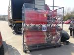 200mm diesel engine motor towable mobile hydraulic wood crusher