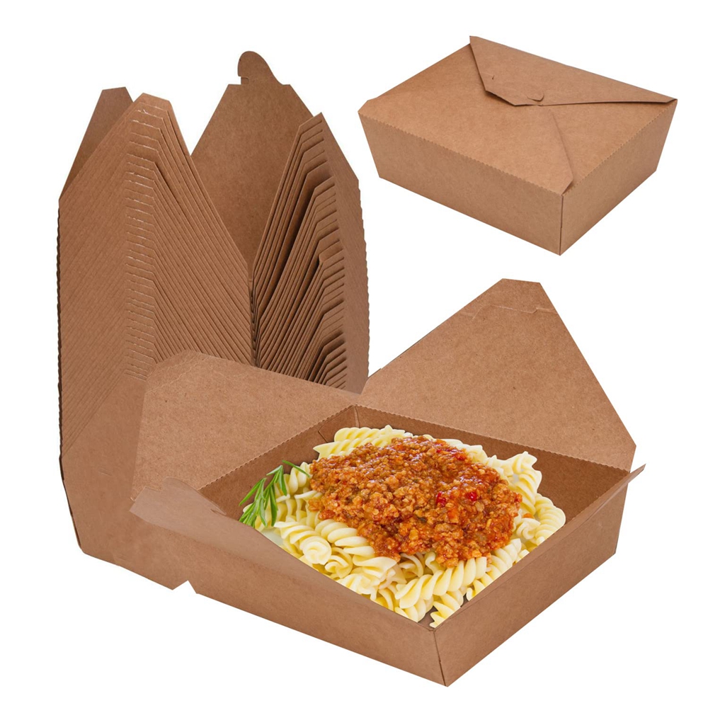 Restaurants' Top Choice Custom Printed Takeout Box for Italian Spaghetti Pasta Salad