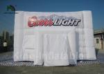 PVC Tarpaulin White Inflatable Wedding Party Tent Rectangle Shape 39.4ft * 19