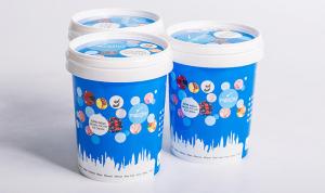 Quality Round 500ml Plastic Yogurt Containers With Lid Can Be Leakproof wholesale