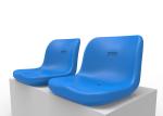 Sturdy Plastic Sports Stadium Seats Polymer Material Middle Backrest For
