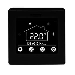 Programmable Underfloor Heating Thermostat 16A With Black / White Color
