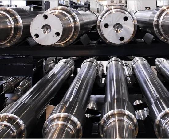 Forged 42CrMo 34CrNiMo6 Steel Gear Shaft Forging Steel High Quality Stepped
