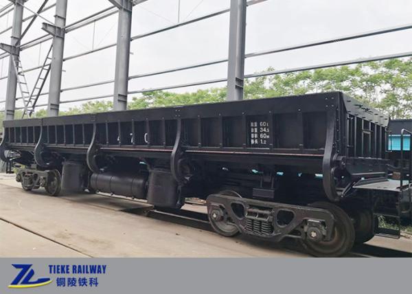 Cheap 60t Load Rail Side Dump Train Coal Car Aggregates Crushed Stone Steel Slag for sale