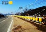 Foam Roller Fence Safety Roller Barrier Q235 Hot Dip Galvanizing Metal Material