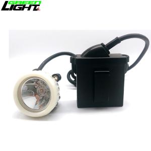 Quality IP67 Rechargeable Miners Headlamp For Hard Hat 10000Lux 3.7V 450mA wholesale