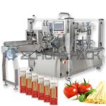 Noodle Packaging Machine Eight-Station Rotary High-Speed 316/304 Stainless Steel