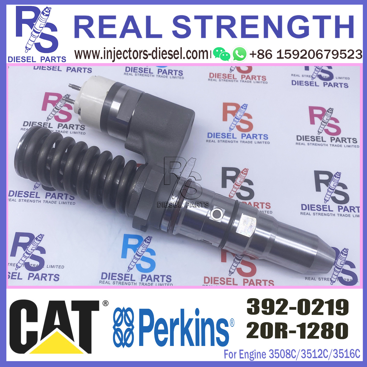 Diesel 3508C/3512C/3516C engine injector nozzles 392-0219 20R-1280 for common rail