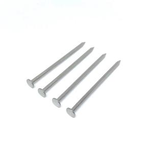 Quality Flat Head Smooth Shank Nails Stainless Steel Corrosion Resistant wholesale