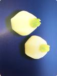 Frozen White Radish, flower - shaped, hexagon - shaped etc. for food decoration