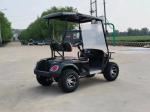 Two Seater Black Classic New Energy Lithium Battery Electric Golf Cart