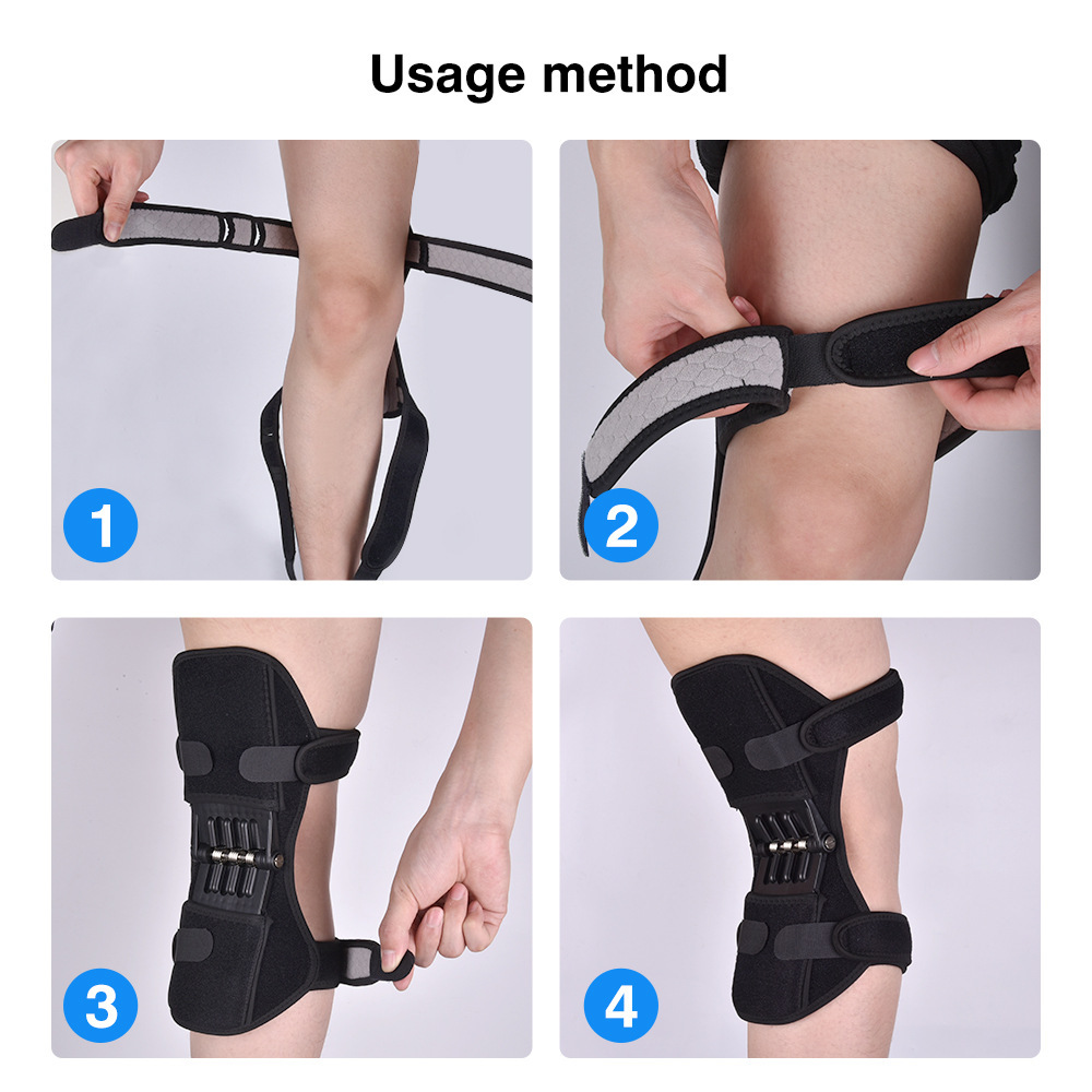 Mountaineering Sports Knee Pads Patella Knee Booster Joint Support OEM
