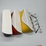 Bright-coloured Creative Irregular Magnetic Sunglasses Metal Eyeglass Case High
