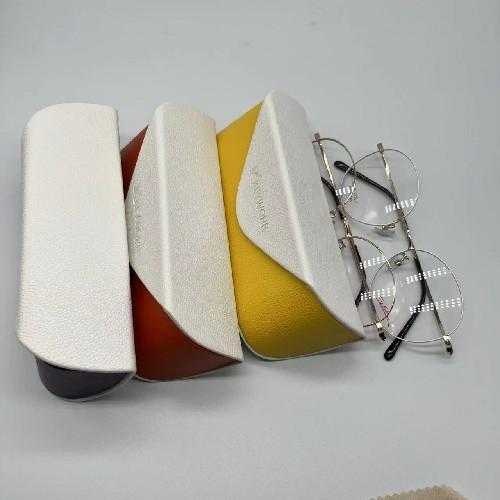 Bright-coloured Creative Irregular Magnetic Sunglasses Metal Eyeglass Case High