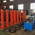 300 Kn Rated Lifting Capacity Hydraulic Jack for Storage Tank Construction