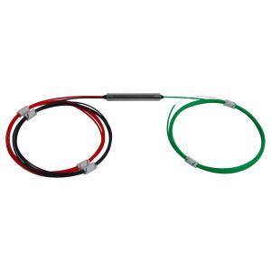 China In Line Fiber Optic Isolator EDFA Wide Band High Isolation 3 Ports 1 x 2 Polarization Insensitive on sale