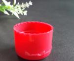 Red Bottle Flip Cap Durable Body / Natural Color Dispensing Caps For Liquid