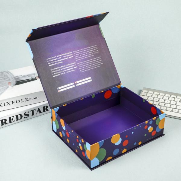 Folding packaging gift box, color paper box, printed logo, health product gift