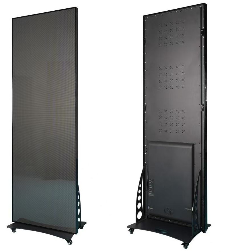 Indoor P2.5 640mmx1920mm Digital LED Poster Cascade Version 16 bit Gray Level