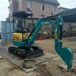 Used Cat Mini Excavator Kubota KX17 8 Ton Operating Weight Motor