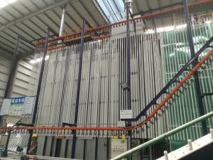 Quality PLC Colour Coating Line With Reciprocator Powder Coating Plant wholesale