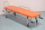 159Kg 55cm Foldable Stainless Steel Stretcher Trolley With Wheels Transfer