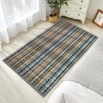Polypropylene Striped Bathroom Mat Non Slip Floor Runner 37*57cm