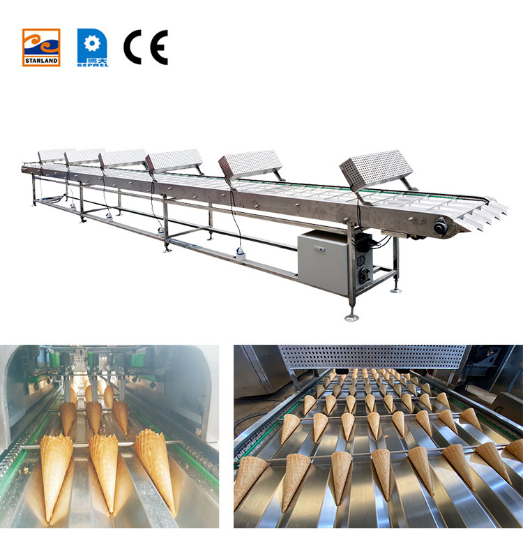 Adjustable Speed Stainless Steel Conveyor Belt With Cooling Fan