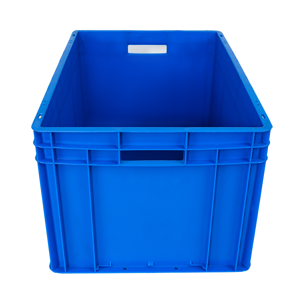 PP Stackable Supermarket Plastic Logistics Crate for Food Grade Moving Box Turnover
