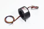 Through Hole Electrical Slip Ring IP54 Middle Size Low Friction Long Life