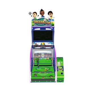 Quality Metal Material Football Shooting Machine / Soccer Game Machine wholesale