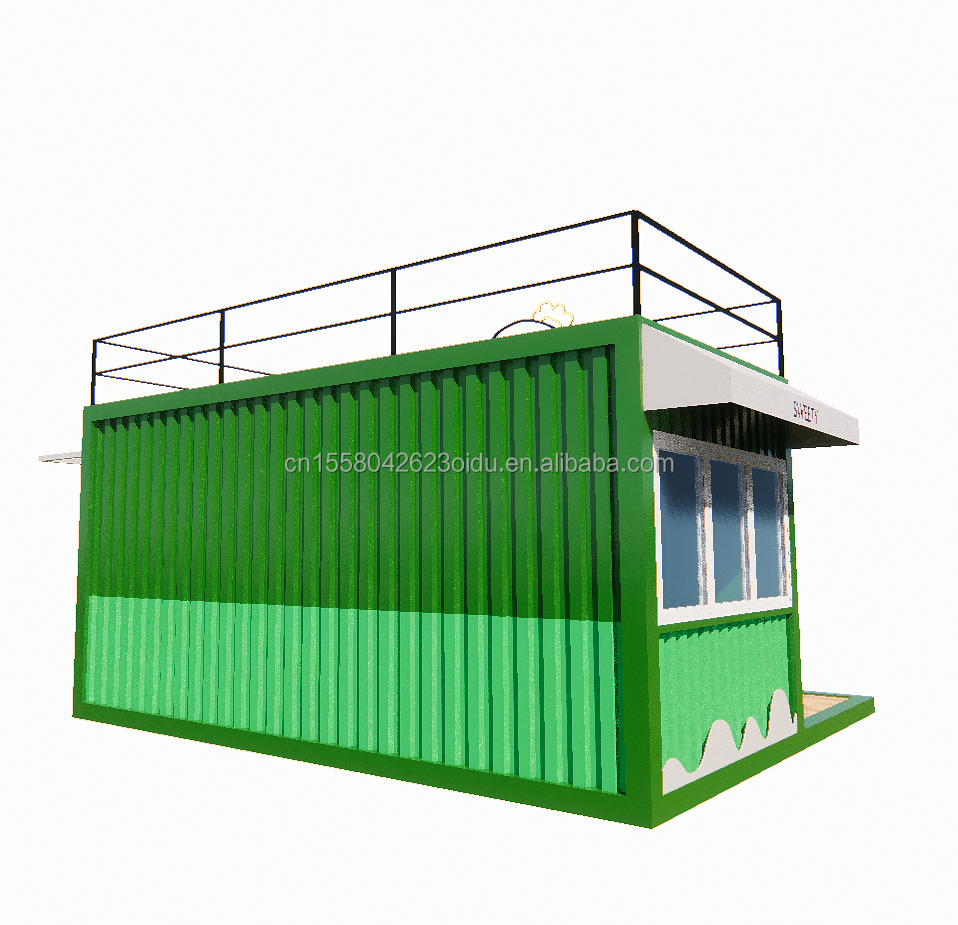50/75/100mm Wave Sandwich Panel Wall 20ft Portable Container Clothing Store Prefabricated Mobile Store Pop Up Retail Store