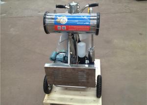 Quality Single Bucket Sheep Mobile Milking Machine With 25 Liter Stainless Bucket wholesale