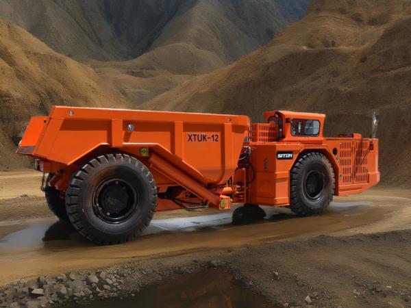 Underground Mining Transport Vehicles DERUI DRUK-12 Compact mine usage machine