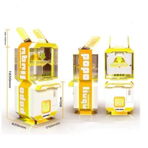 Quality 110V 220V 230V Electronic Claw Small Crane Machine Lucky Gift wholesale