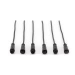Waterproof E Bike Wire Connector , M12 9 Pin Connector IP66