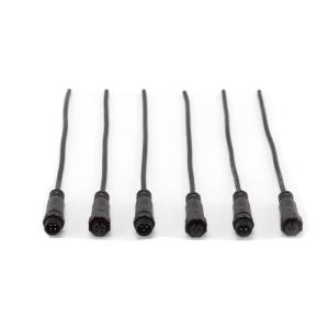Quality Screw Type Waterproof Plug Connector M12 IP65 Male Female Gender wholesale