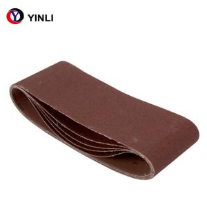 Quality 240 Grit Aluminium Oxide Sanding Belts Abrasive 100 X 610mm wholesale